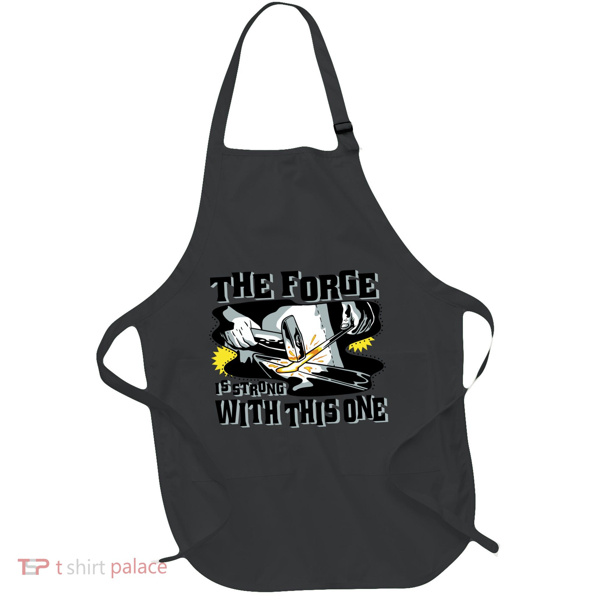The Forge Is Strong Blacksmith Apron