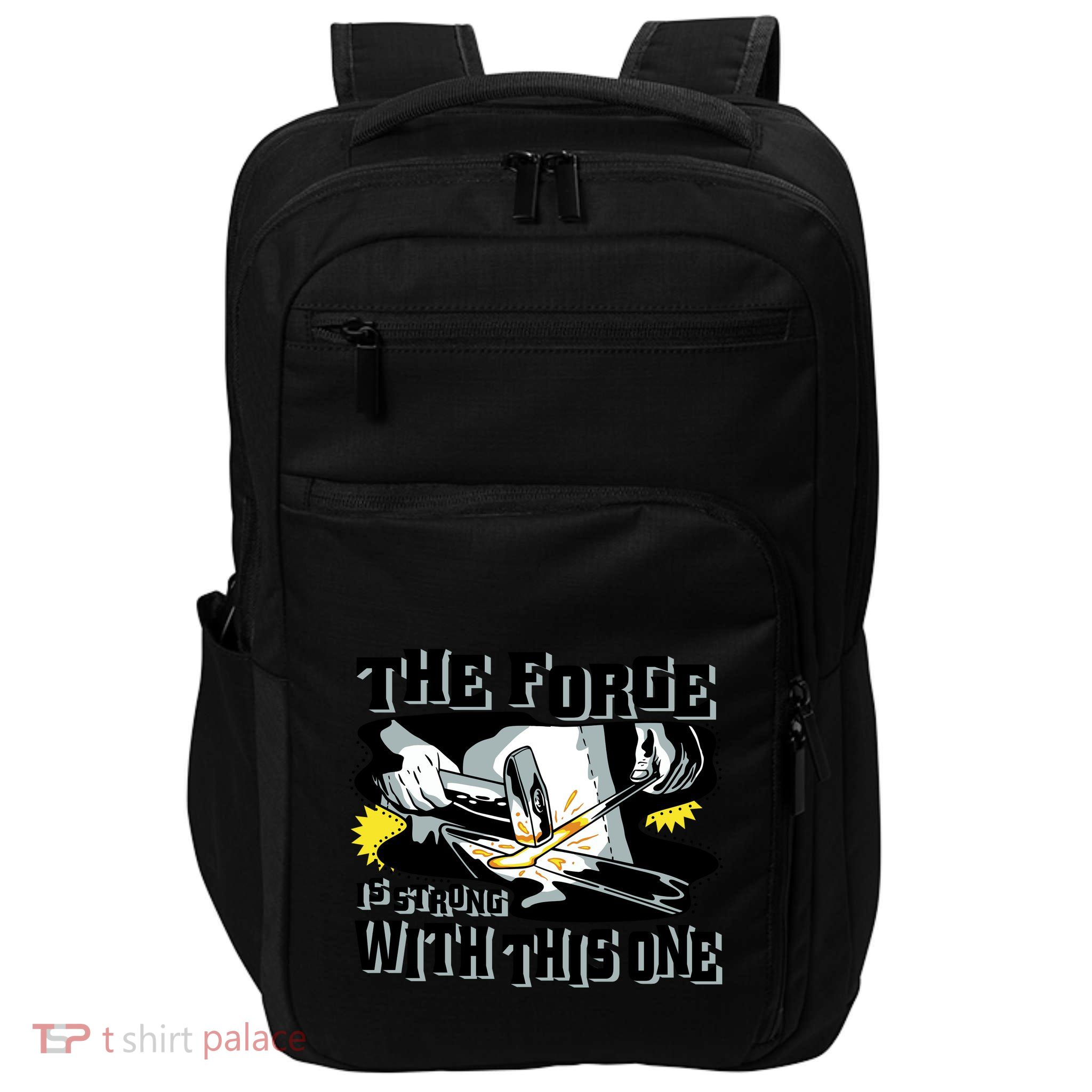 The Forge Is Strong Blacksmith Impact Tech Backpack