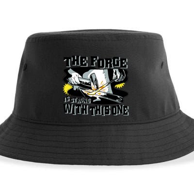 The Forge Is Strong Blacksmith Sustainable Bucket Hat