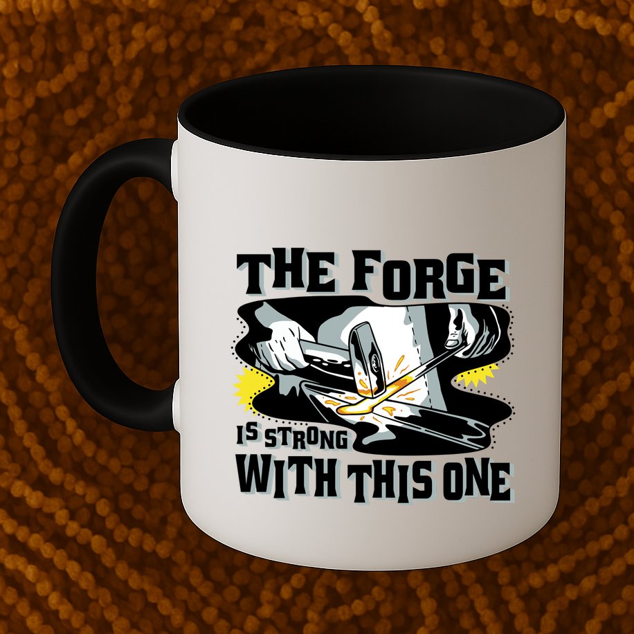 The Forge Is Strong Blacksmith Mug