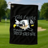 The Forge Is Strong Blacksmith Golf Towel