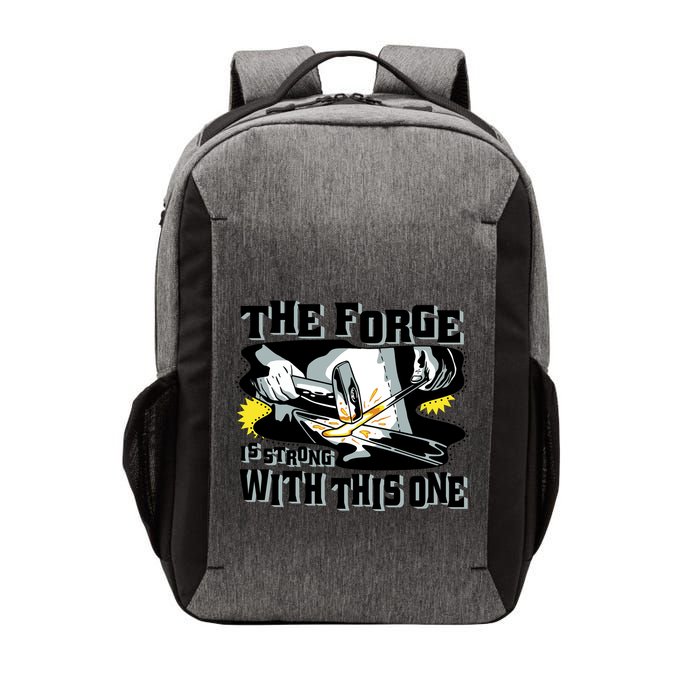 The Forge Is Strong Blacksmith Vector Backpack