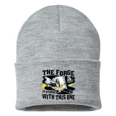 The Forge Is Strong Blacksmith Sustainable Knit Beanie