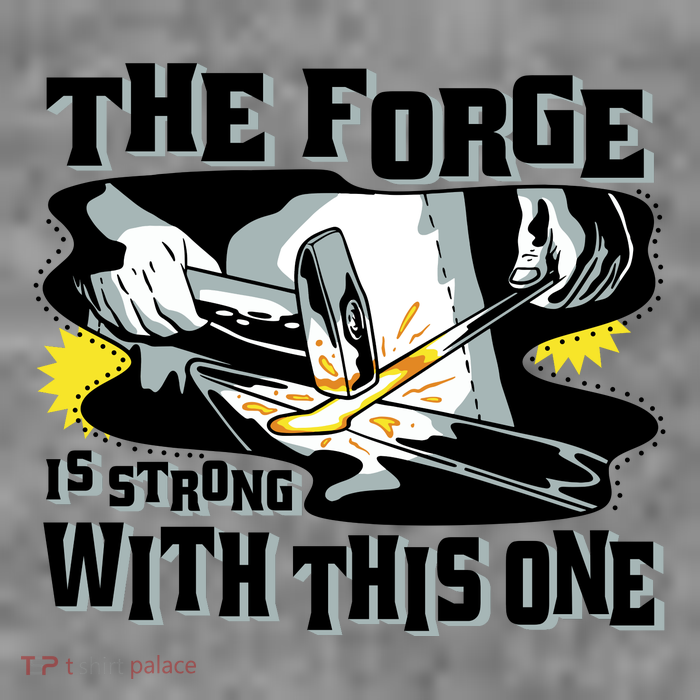 The Forge Is Strong Blacksmith Tank Top
