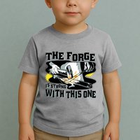 The Forge Is Strong Blacksmith Toddler T-Shirt