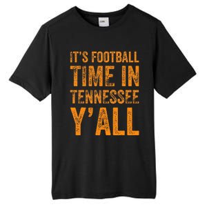 Tennessee Football ItS Football Time In Tennessee Yall Vol Tall Fusion ChromaSoft Performance T-Shirt