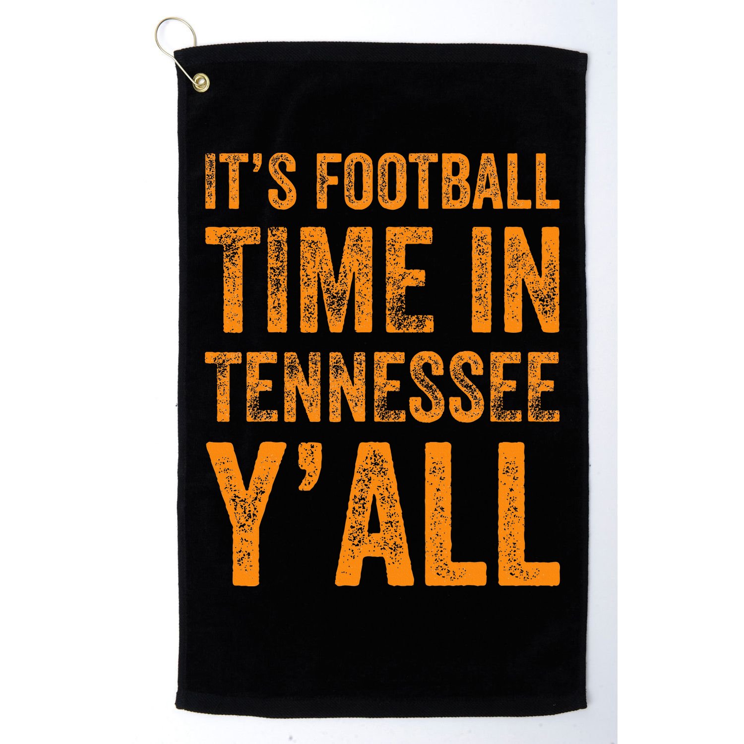 Tennessee Football ItS Football Time In Tennessee Yall Vol Golf Towel