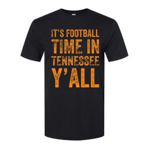 Tennessee Football ItS Football Time In Tennessee Yall Vol Softstyle CVC T-Shirt