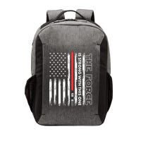 The Force Is Strong With This One USA American Flag Vector Backpack