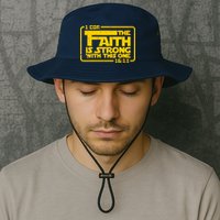 The Faith Is Strong With This One Funny Christian Bucket Hat