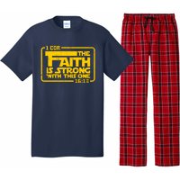 The Faith Is Strong With This One Funny Christian Pajama Set