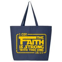 The Faith Is Strong With This One Funny Christian 25L Jumbo Tote