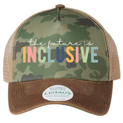 The Future Is Inclusive Colorful Legacy Tie Dye Trucker Hat