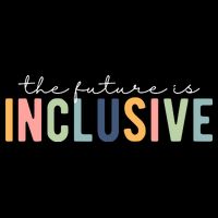 The Future Is Inclusive Colorful Tie-Dye T-Shirt