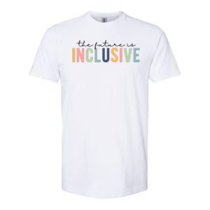 The Future Is Inclusive Colorful Softstyle CVC T-Shirt