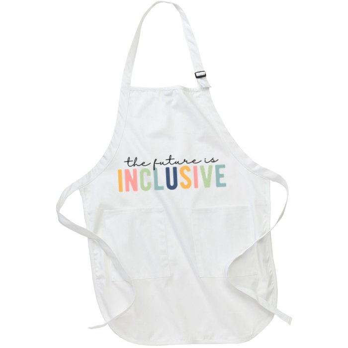 The Future Is Inclusive Colorful Apron