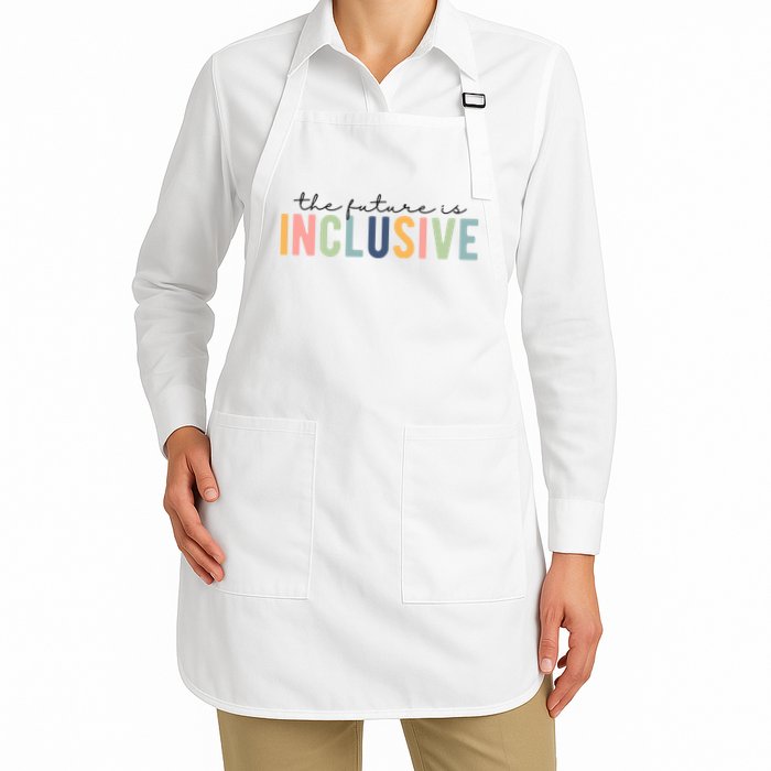The Future Is Inclusive Colorful Apron