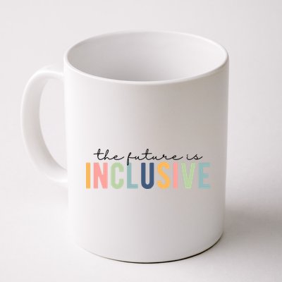 The Future Is Inclusive Colorful Mug