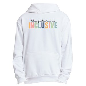 The Future Is Inclusive Colorful Urban Pullover Hoodie