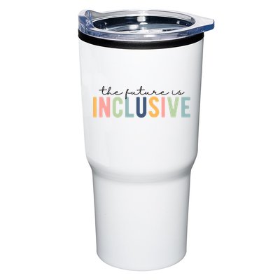 The Future Is Inclusive Colorful Tumbler