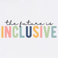 The Future Is Inclusive Colorful Mousepad