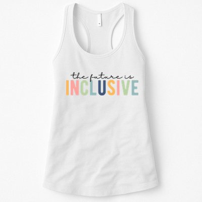 The Future Is Inclusive Colorful Womens Tank Top