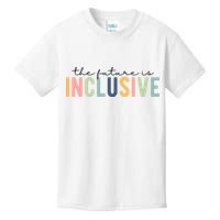 The Future Is Inclusive Colorful Kids T-Shirt