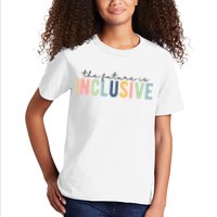 The Future Is Inclusive Colorful Kids T-Shirt