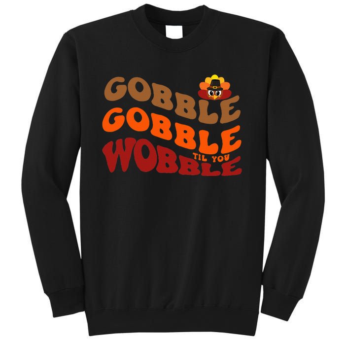 Thanksgiving Feast Indulge in Gobble Gobble Sweatshirt