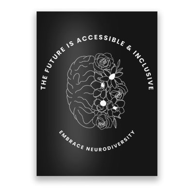 The Future Is Accessible & Inclusive Embrace Neurodiversity Poster