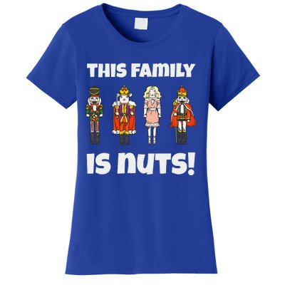 This Family is Nuts Nutcracker Squad Matching Xmas  Women's T-Shirt