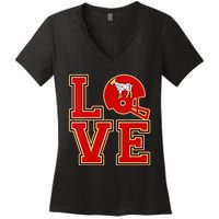 The Farm I Love Goats & Chickens VNeck Women's V-Neck T-Shirt