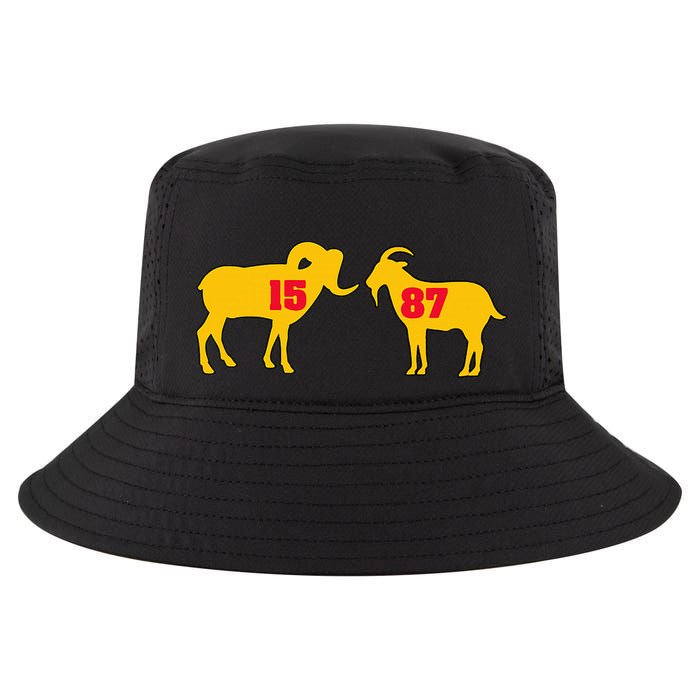 The Farm I Love Goats & Chickens Cool Comfort Performance Bucket Hat