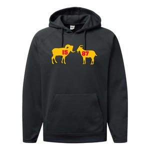 The Farm I Love Goats & Chickens Performance Fleece Hoodie