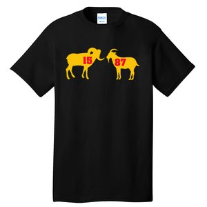 The Farm I Love Goats & Chickens Tall T-Shirt