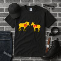 The Farm I Love Goats & Chickens Tall T-Shirt