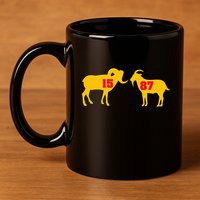The Farm I Love Goats & Chickens 11oz C Handle Ceramic Mug