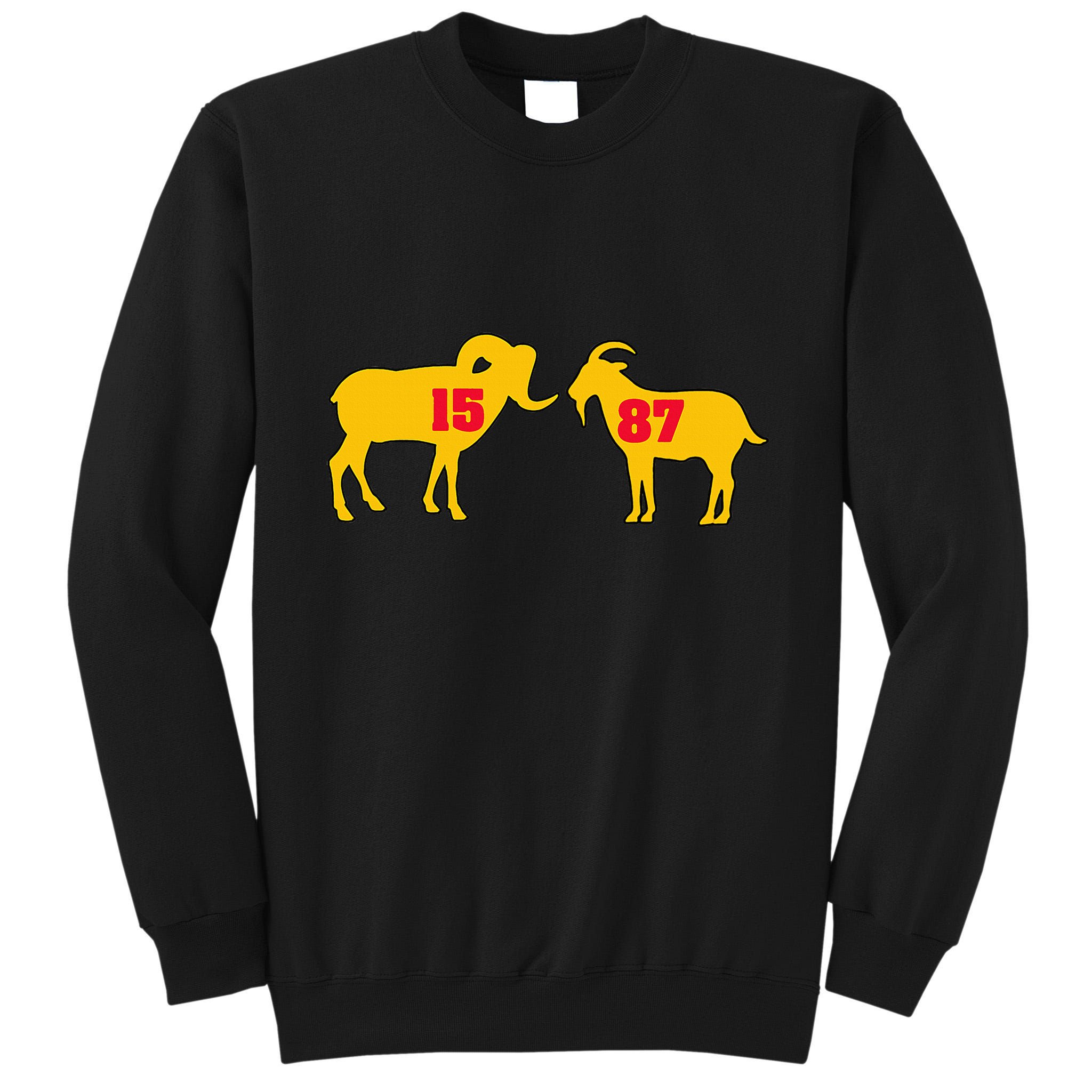 The Farm I Love Goats & Chickens Tall Sweatshirt