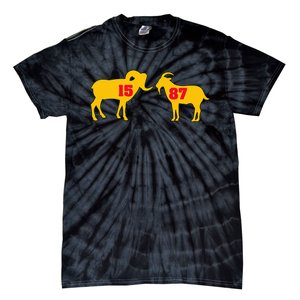 The Farm I Love Goats & Chickens Tie-Dye T-Shirt