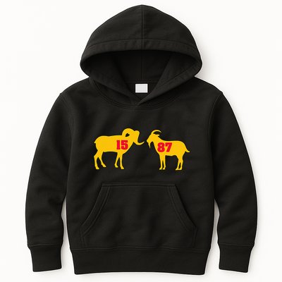 The Farm I Love Goats & Chickens Kids Hoodie