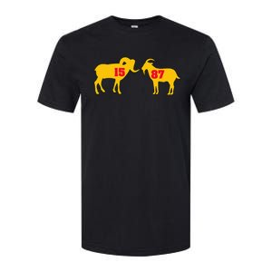 The Farm I Love Goats & Chickens Softstyle CVC T-Shirt