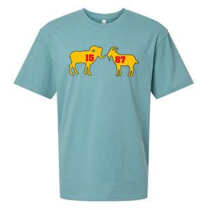 The Farm I Love Goats & Chickens Sueded Cloud Jersey T-Shirt