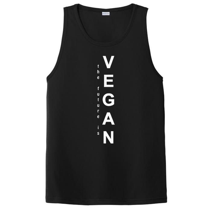 The Future Is Vegan Animal Lovers Animal Protection PosiCharge Competitor Tank