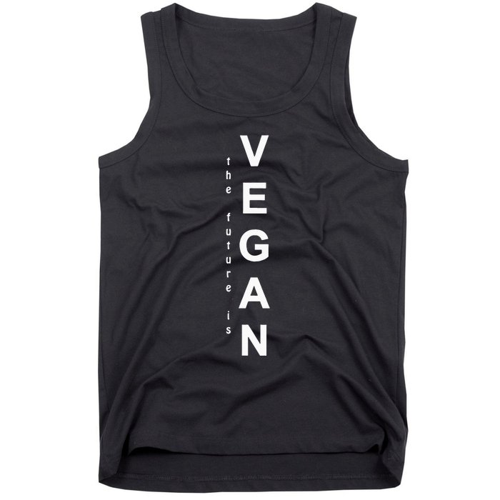 The Future Is Vegan Animal Lovers Animal Protection Tank Top