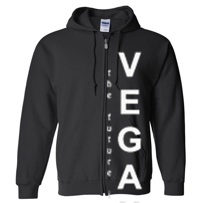 The Future Is Vegan Animal Lovers Animal Protection Full Zip Hoodie