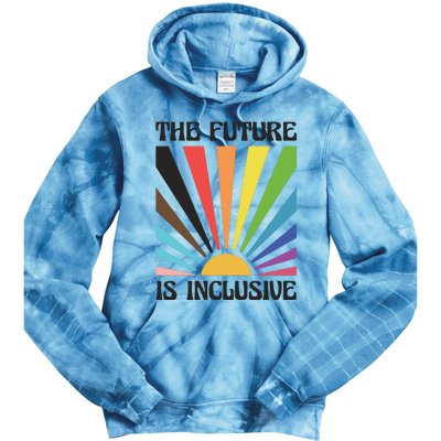 The Future Is Inclusive Tie Dye Hoodie