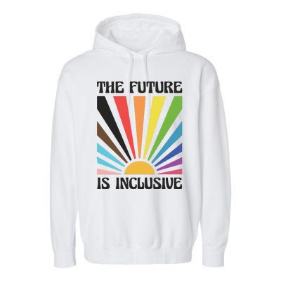 The Future Is Inclusive Garment-Dyed Fleece Hoodie