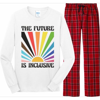 The Future Is Inclusive Long Sleeve Pajama Set