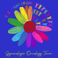 They Fight I Fight Oncology Team Gynecologic Oncology Nurse Funny Gift Tall T-Shirt