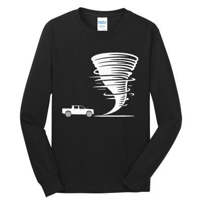 Tornado For Idea Gift Storm Chaser Tall Long Sleeve T-Shirt